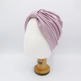 cotton pleated turban for women