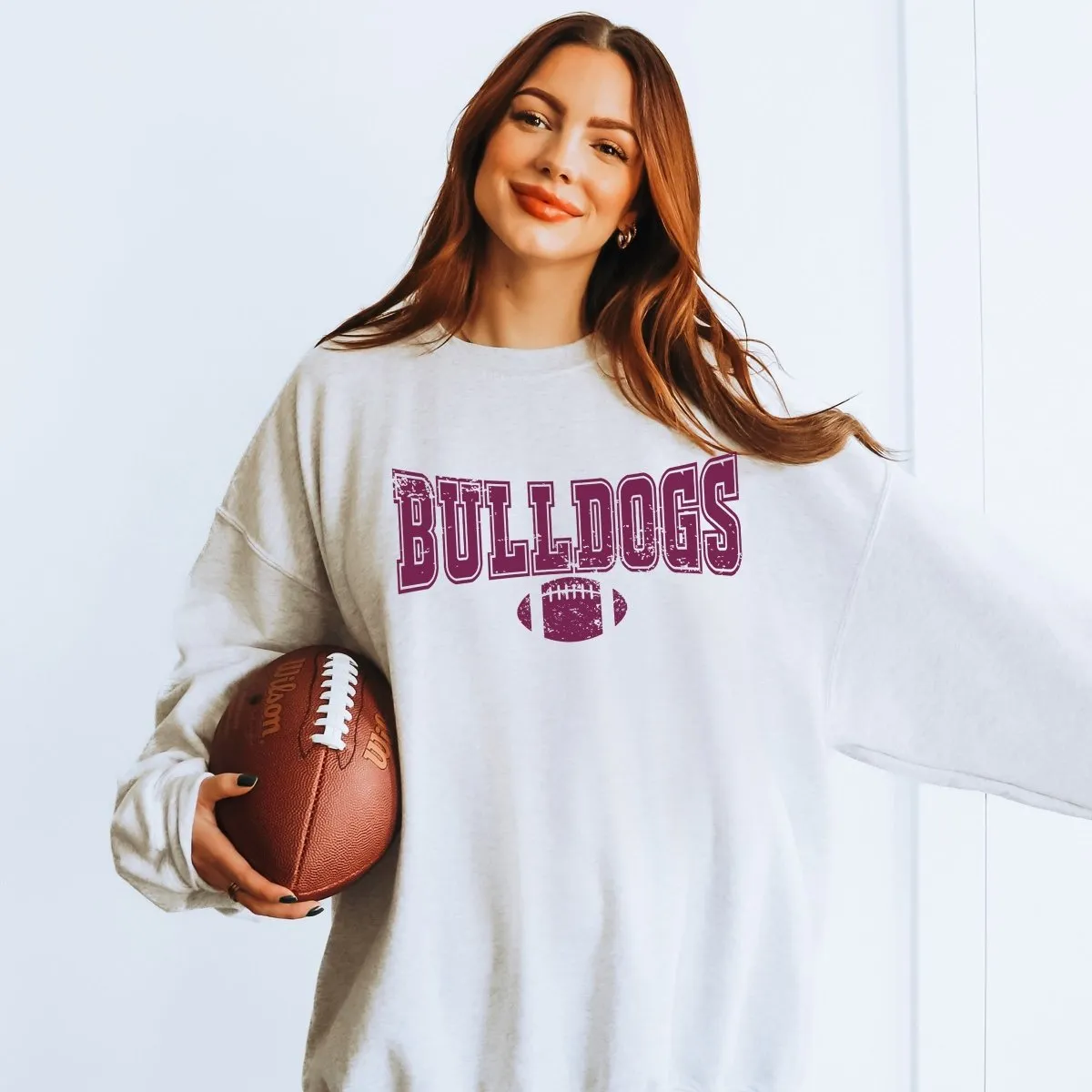 Custom Football Team Crew Sweatshirts