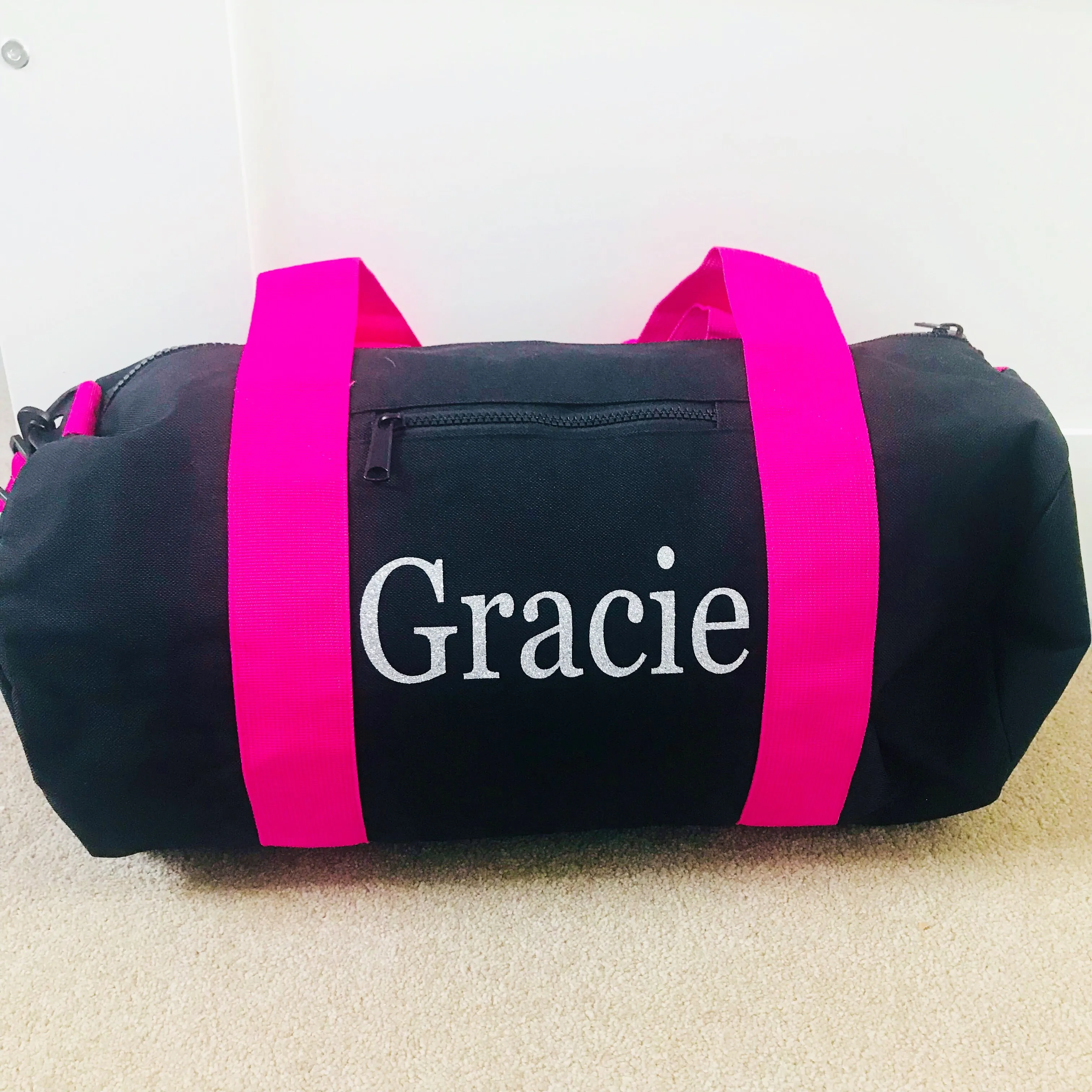 Girls' Ice Skating Personalised Activity Bag - (5 colours available)