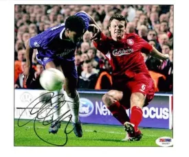 Glen Johnson Autographed 8x10 Photo England PSA/DNA #U54307