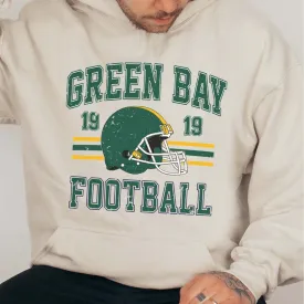 Green Bay Football Wholesale Graphic Hoodie - Best Seller