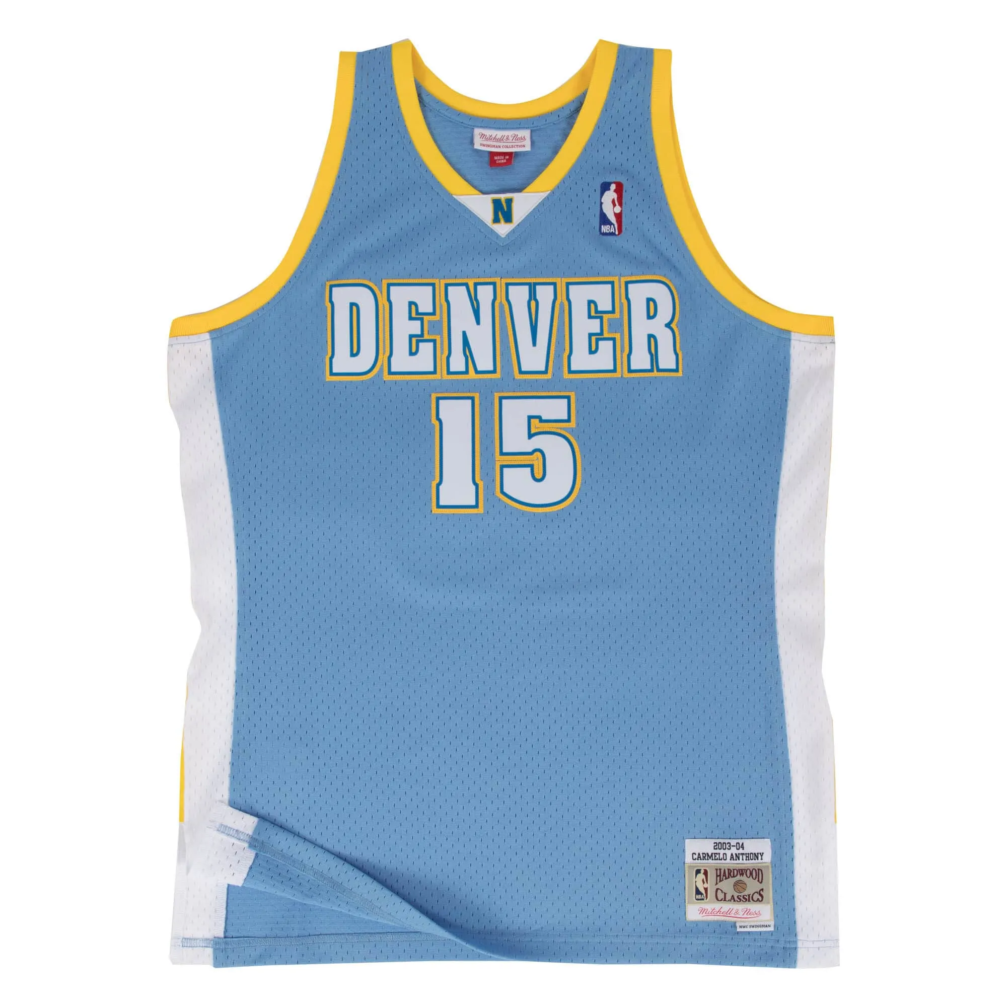 Men's Swingman Jersey Denver Nuggets Road 2003-04 Carmelo Anthony