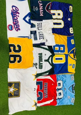 Nylon sports jersey 50 pcs