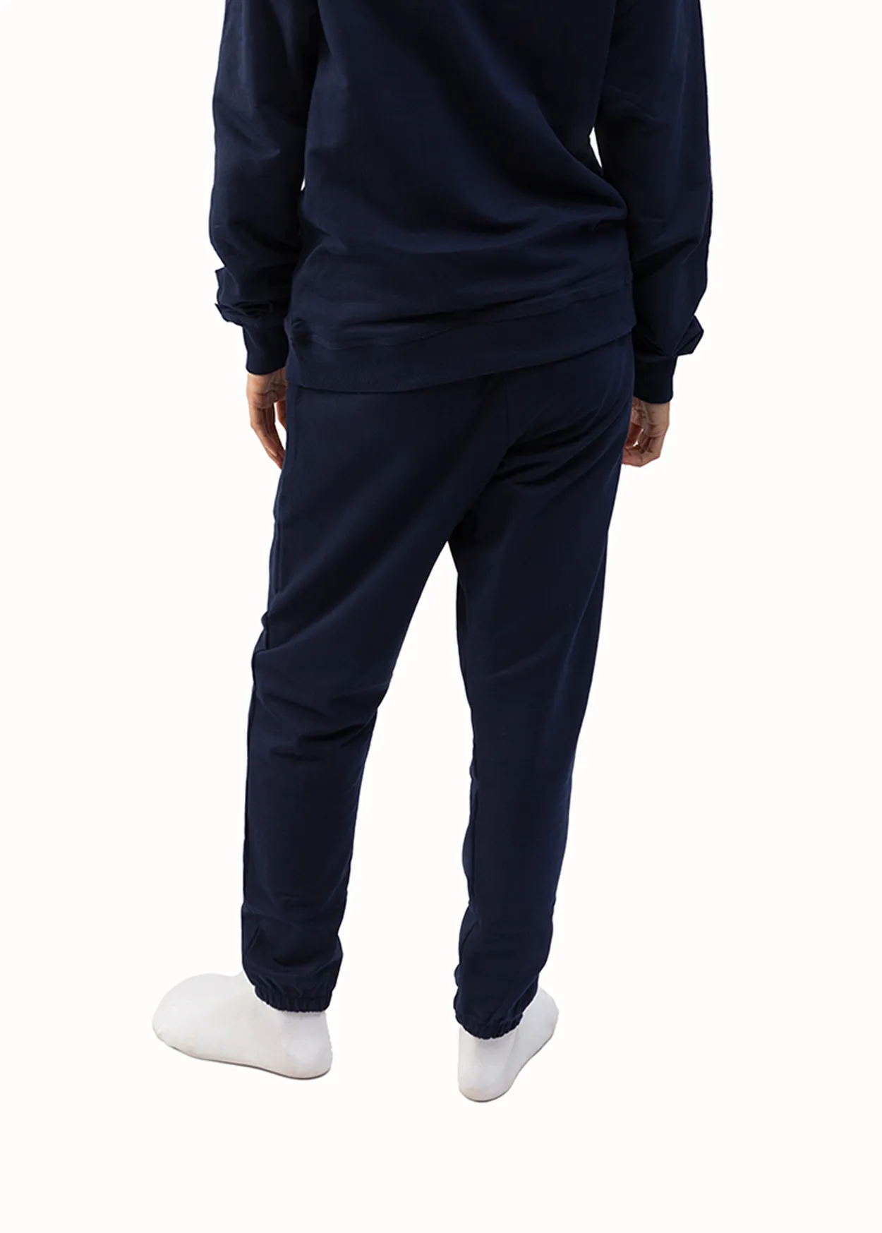 Organic Cotton Cuffed Sweatpant Unisex⁠ - Midnight Blue