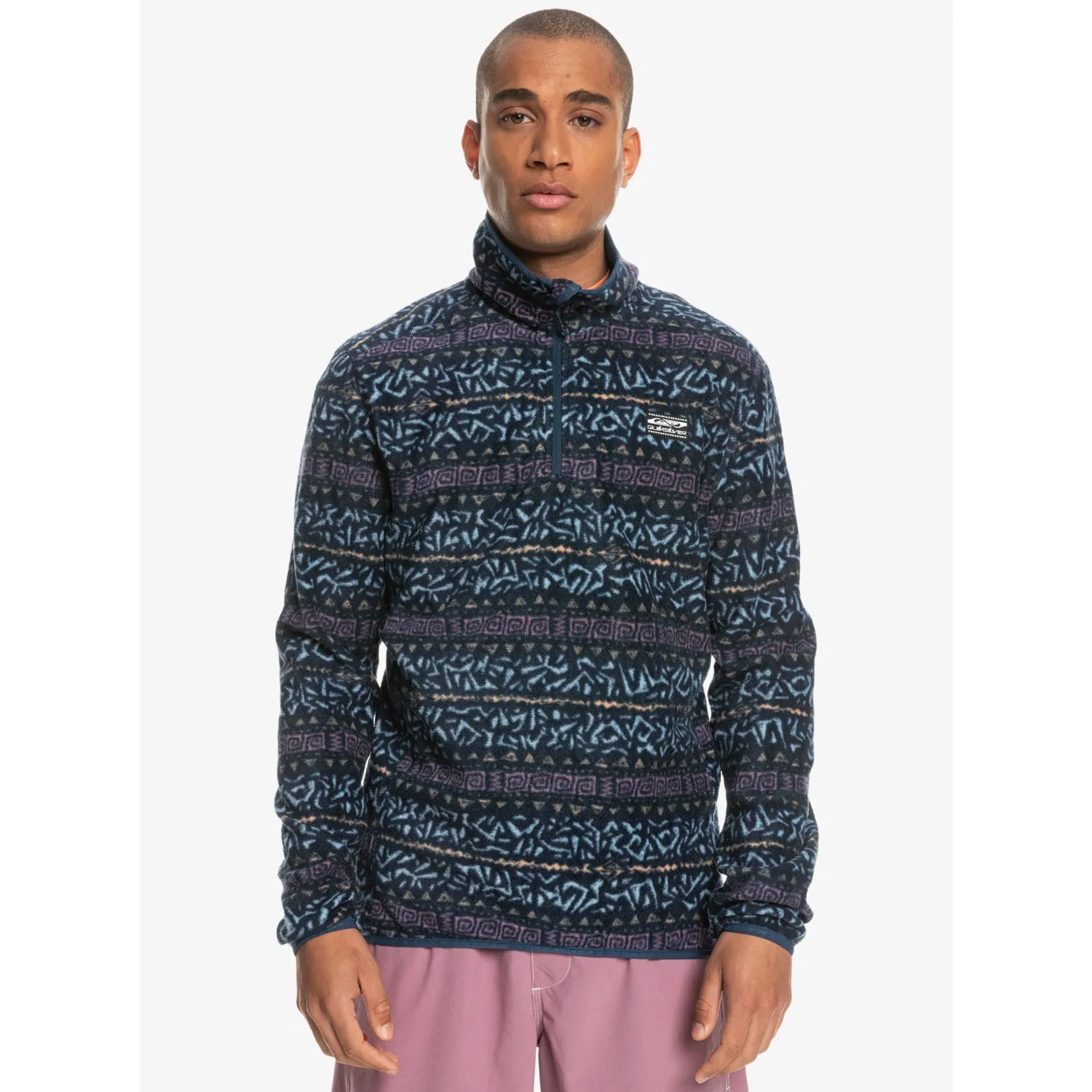 Quiksilver Mens Aker Half Zip Fleece