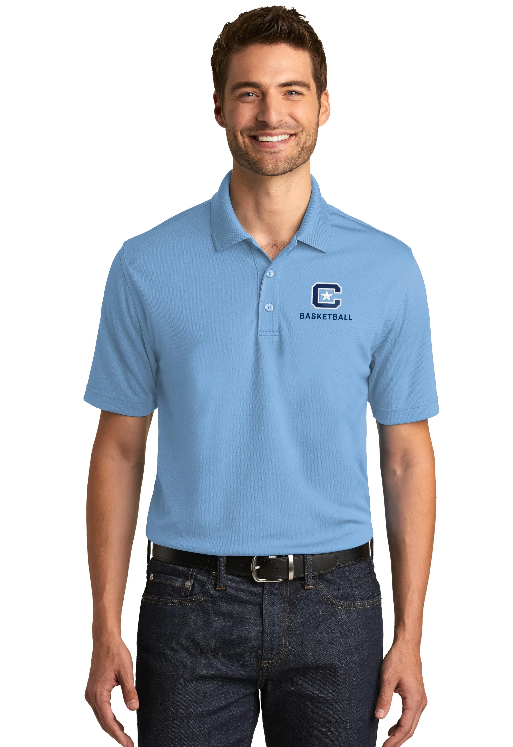 The Citadel C, Sports - Basketball, UV Micro-Mesh Polo