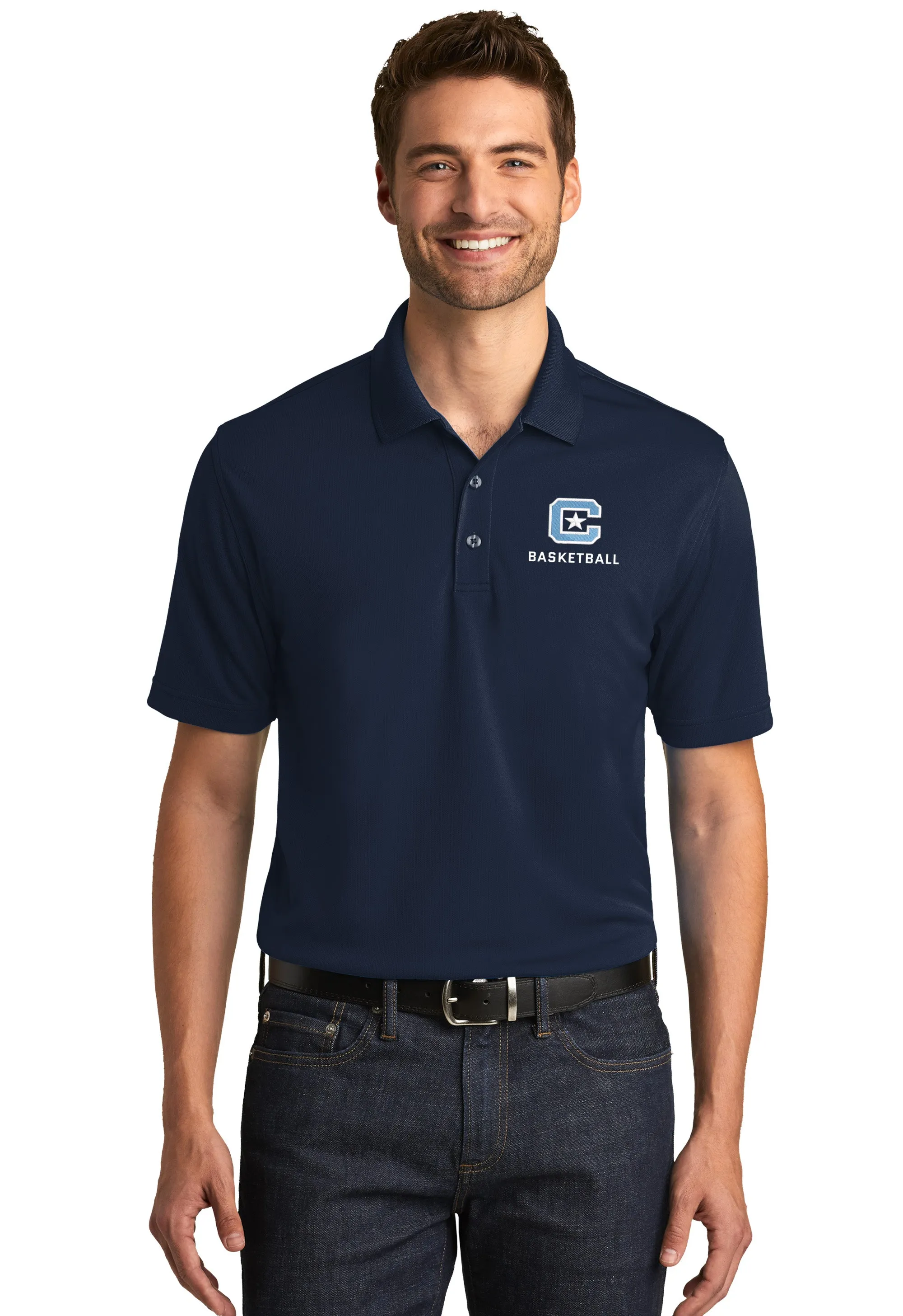 The Citadel C, Sports - Basketball, UV Micro-Mesh Polo