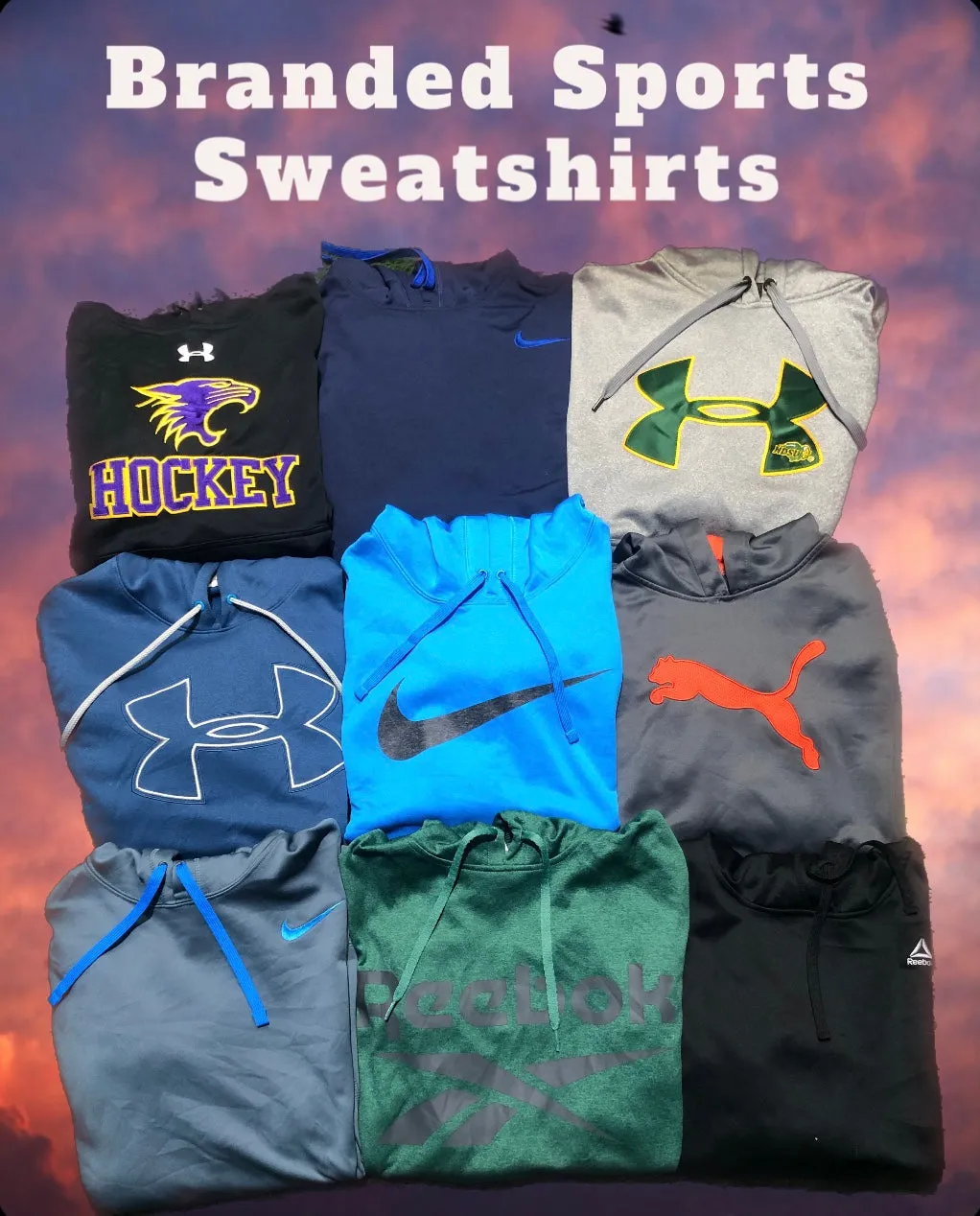 Top Brands Sports Hoodie Sweatshirts Nike Reebok Under Armour Puma etc